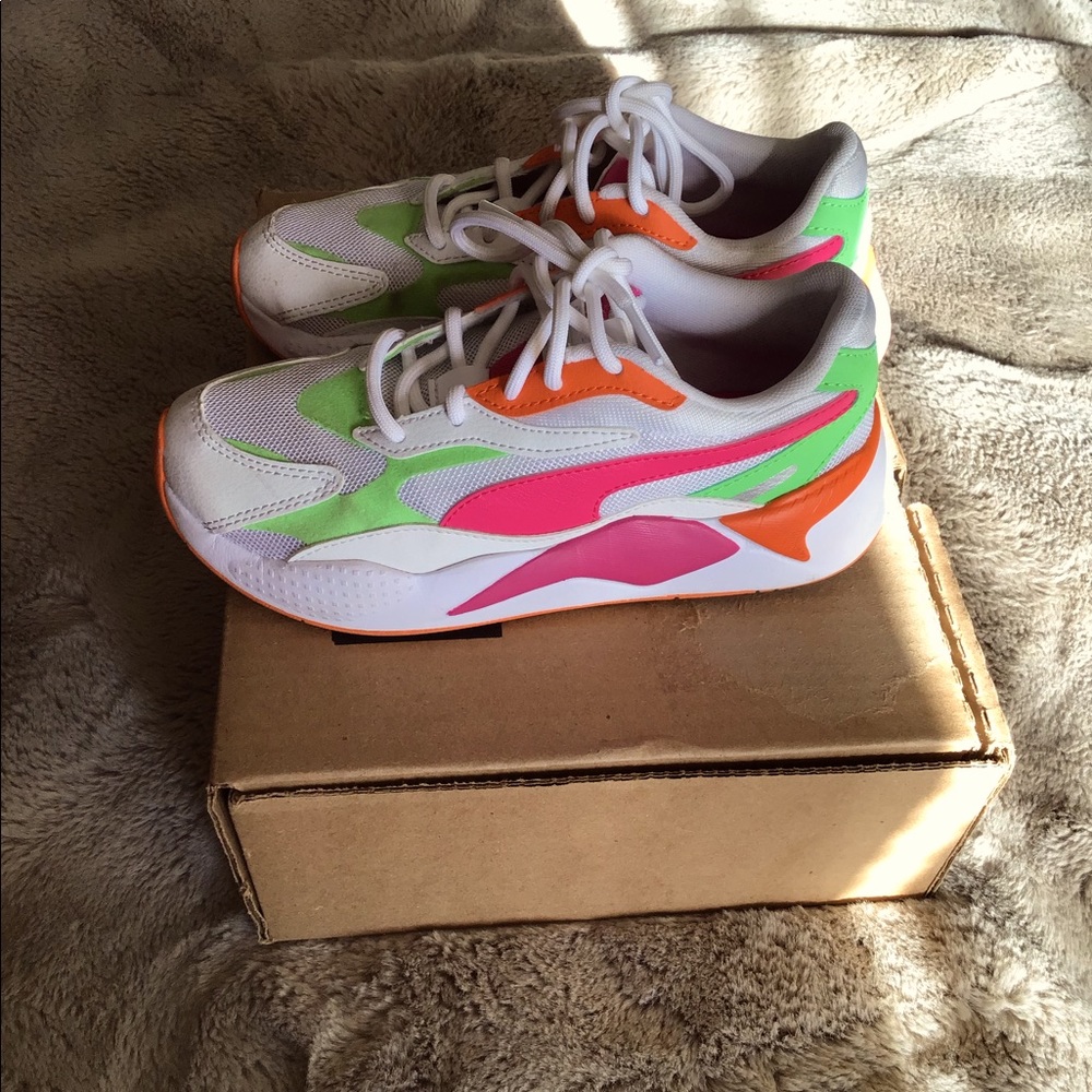 Kids Puma multi-color sneakers
